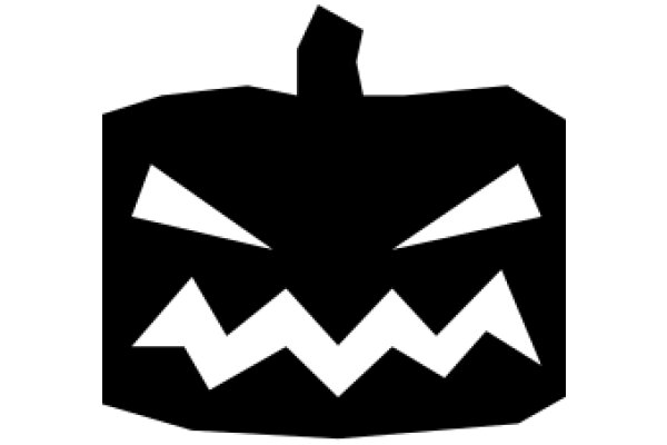 Stylized Halloween Pumpkin Icon