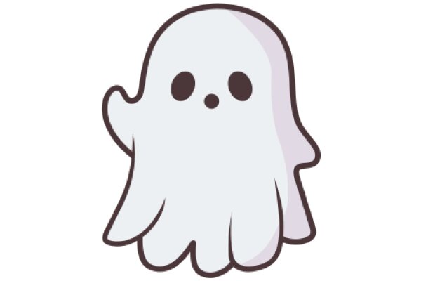 A Friendly Ghost Emoji