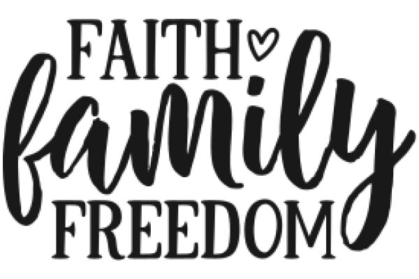 Faith, Family, Freedom: A Graphic Emblem of Values