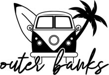 Outer Banks Surf Van Logo