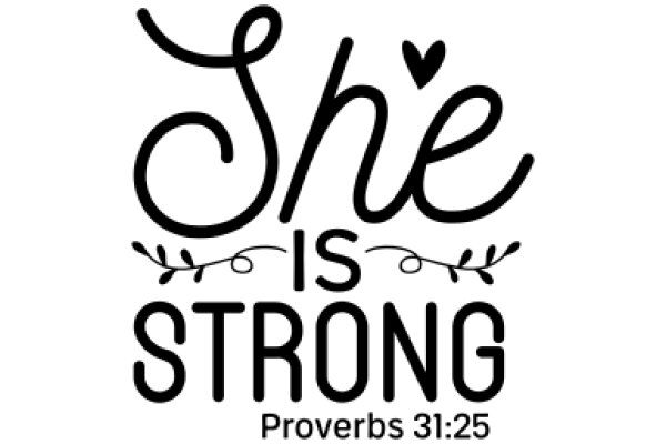 She is Strong: A Biblical Affirmation