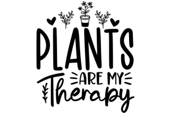 Plants Are My Therapy: A Heartfelt Affirmation of Nature's Healing Power