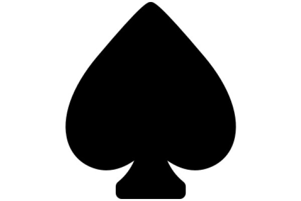 Simplistic Black Spade Icon