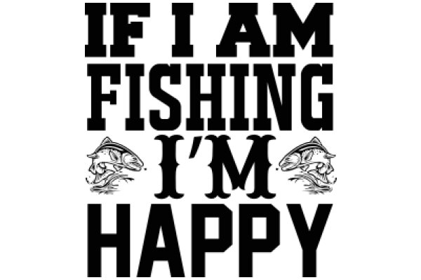 Fishing Enthusiast's Motto: 'If I Am Fishing, I'm Happy'