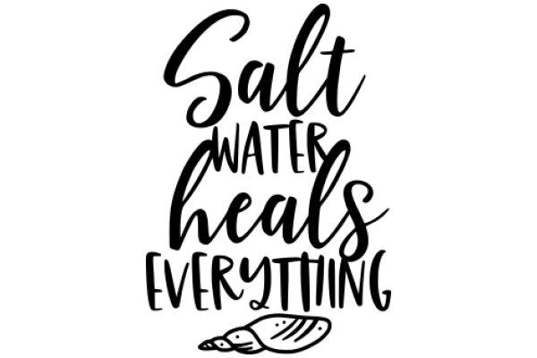 Salt, Water, Healing: A Visual Poem on the Power of Nature's Elements