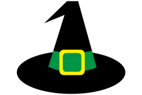 A Stylized Illustration of a Wizard's Hat