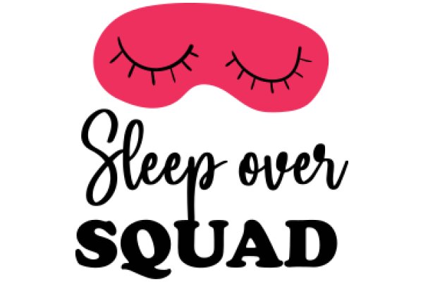 Sleep Over Squad: A Graphic Design Poster