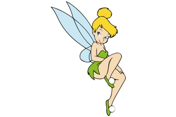 A Whimsical Encounter: A Tale of a Tinkerbell-Inspired Character