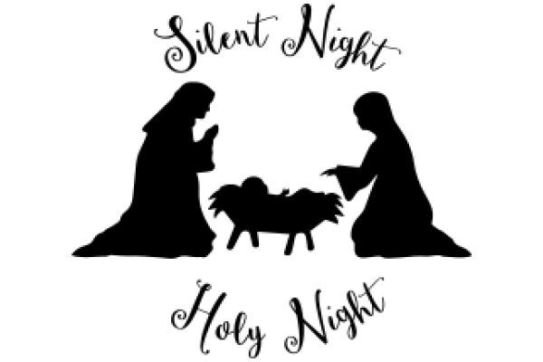 Silent Night, Holy Night: A Silhouette of the Nativity Scene