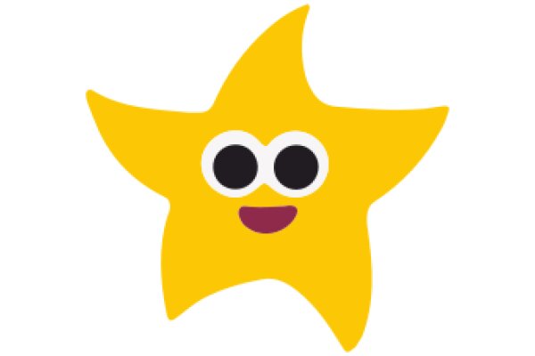 A Friendly Yellow Star with a Smile