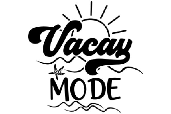 Vacay Mode: A Graphic Design for a Relaxing Getaway