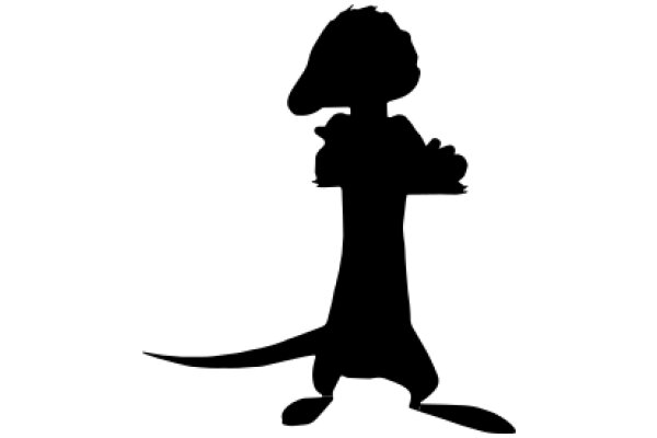 Silhouette of a Character with a Unique Shape