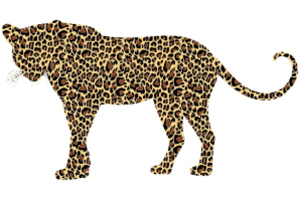 Stylized Leopard Illustration