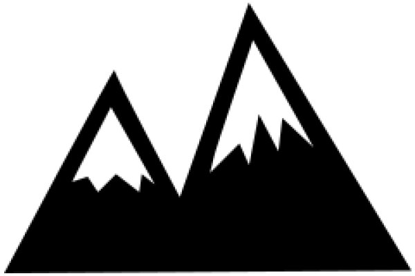 Stylized Mountain Silhouette