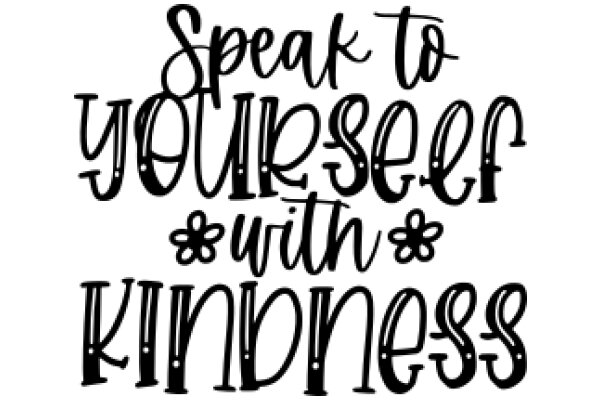 Speak to Yourself with Kindness