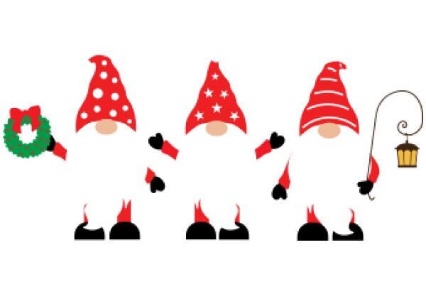 A Festive Gathering of Gnome-like Creatures