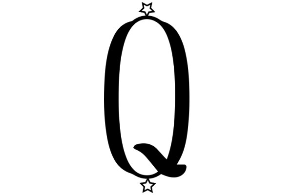 Stylized Letter Q with a Star