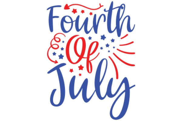 Celebrating the Fourth of July with a festive message