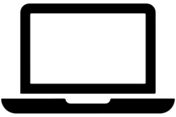 Simplified Icon of a Laptop