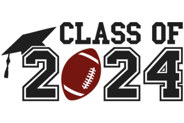 Celebrating Class of 2024: A Football-Themed Graduation Announcement