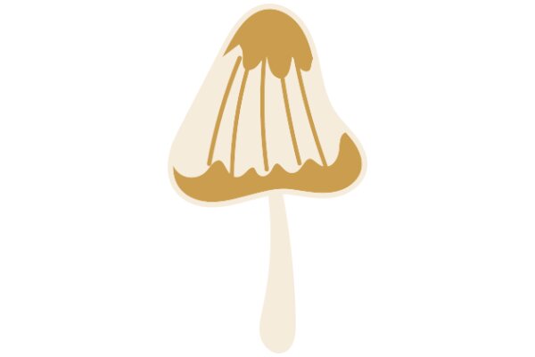 A Delightful Illustration of a Mushroom Cookie