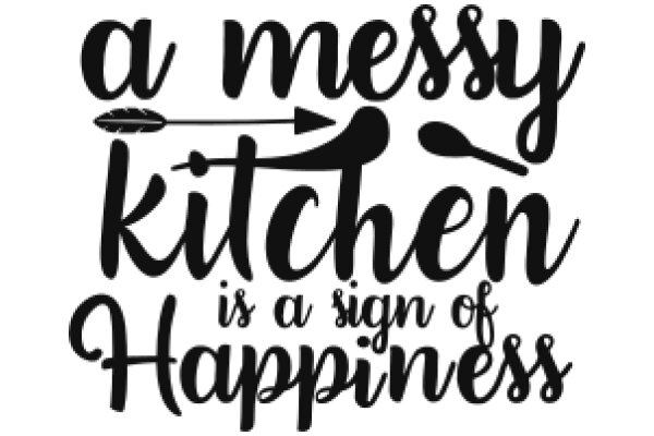 A Messy Kitchen is a Sign of Happiness