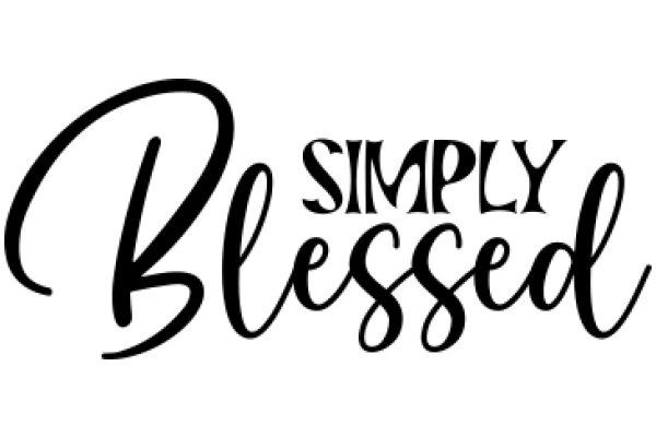 Simply Blessed: A Graphic Design Showcase