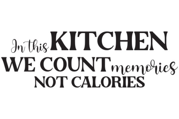 In This Kitchen We Count Not Calories: A Journey into Mindful Eating