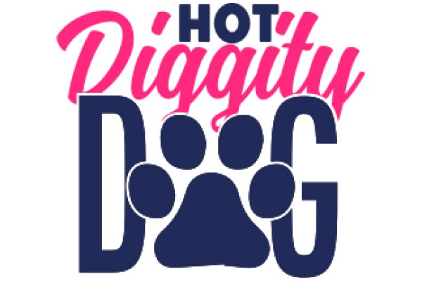 Hot Diggity Dog: A Playful Logo for a Canine-themed Business