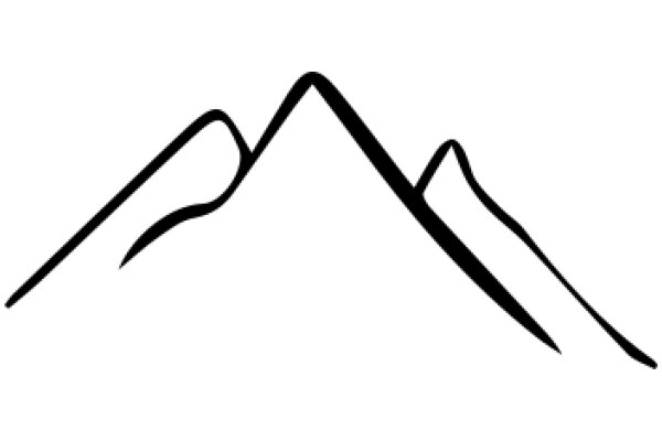 Simplistic Illustration of a Mountain Range