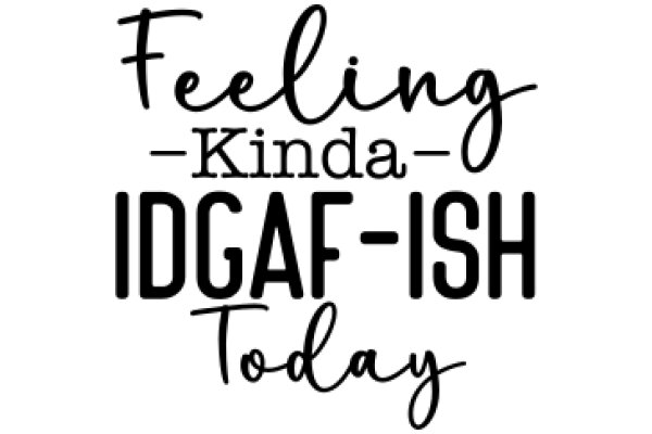 Feeling Kind - Idaf-ish Today