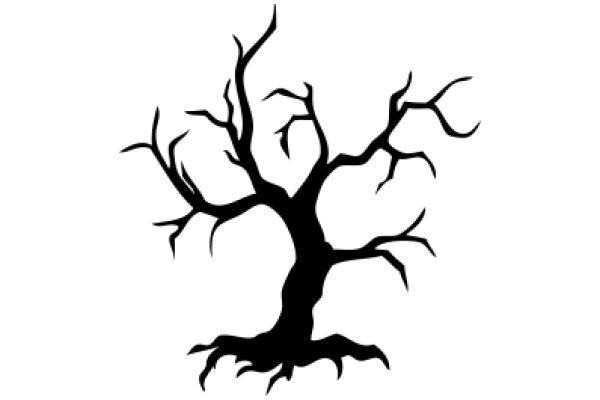 Silhouette of a Tree: A Symbol of Nature's Resilience