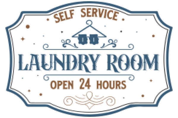 Self-Service Laundry Room Advertisement