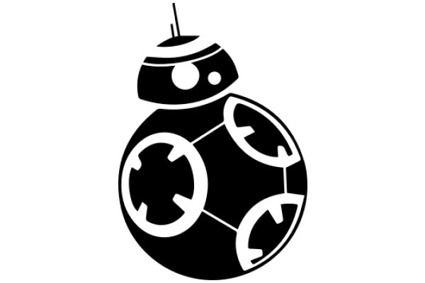 Stylized Illustration of a Droid