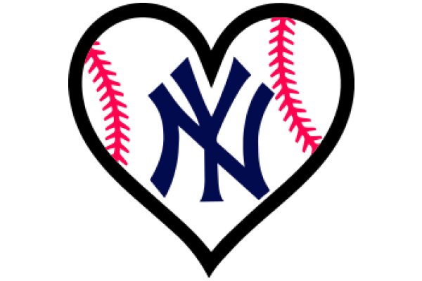 New York Yankees Logo with Heart Design