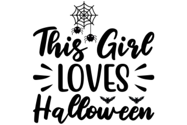 This Girl Loves Halloween: A Playful and Festive Halloween-themed Sign