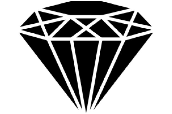 Stylized Diamond Logo with Design