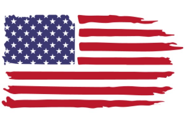 United States Flag with a Twist: A Graphic Design