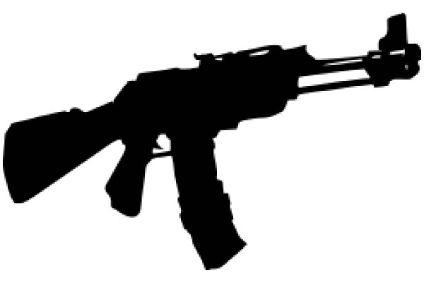 Silhouette of a Gun: A Symbol of Power and Conflict