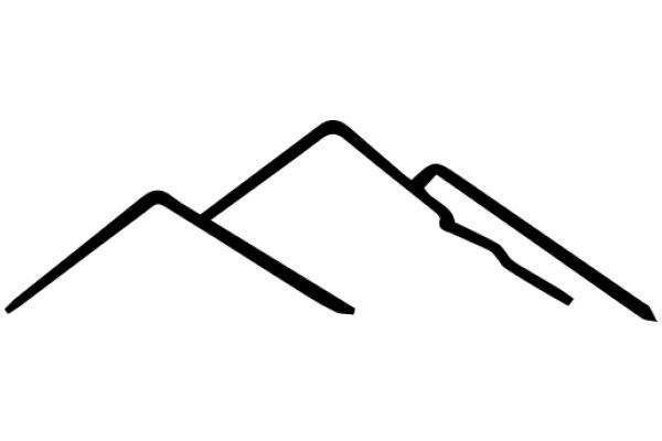 Simplistic Mountain Icon