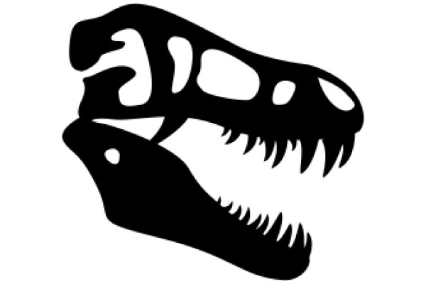 Stylized T-Rex Silhouette