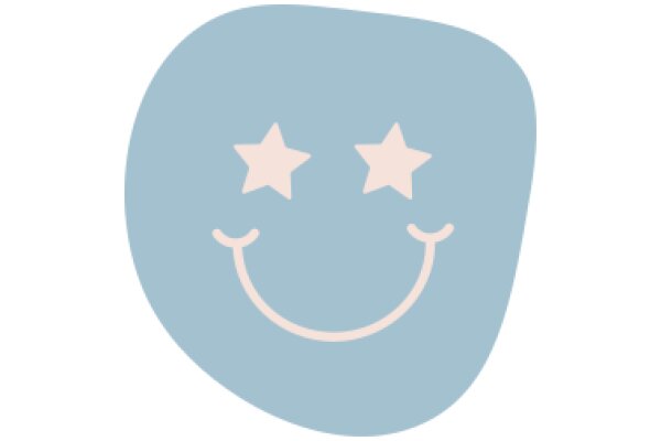 A Smiling Emoji with Pink Stars