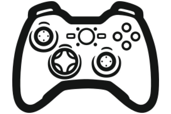 Stylized Game Controller Icon