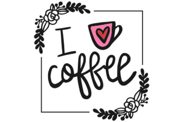 Coffee Lovers Unite: A Graphic Emblem for the Caffeine Addicted