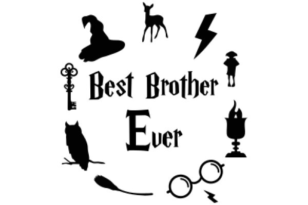 Best Brother Ever: A Collection of Symbols and Icons Representing the Ideal Sibling