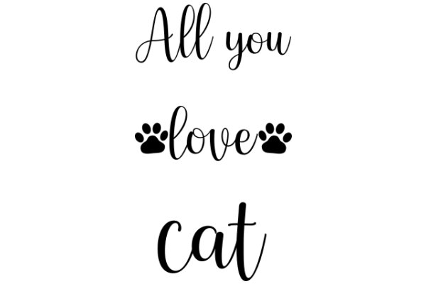 A Heartfelt Affirmation: All You Love, Love Cat