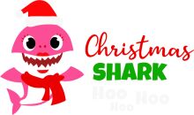 A Festive Christmas Shark