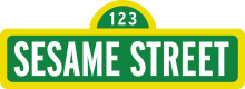 Sesame Street Sign with Number 123