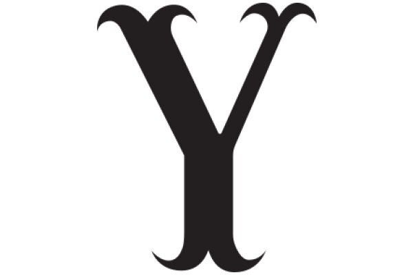 Stylized Letter 'Y' in