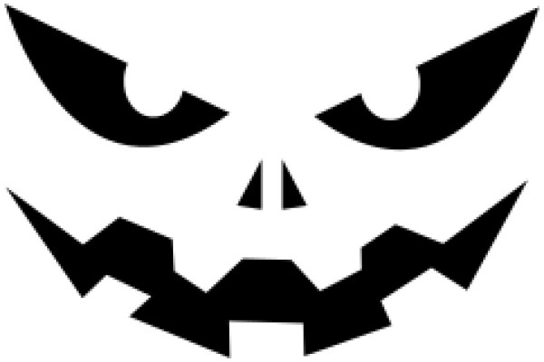 Stylized Halloween Skull Icon